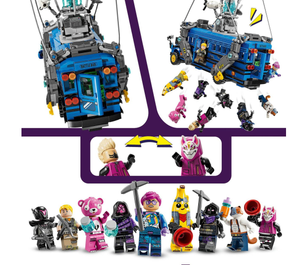 LEGO Fortnite 77073 Autobus bojowy - 1298636 - zdjęcie 14